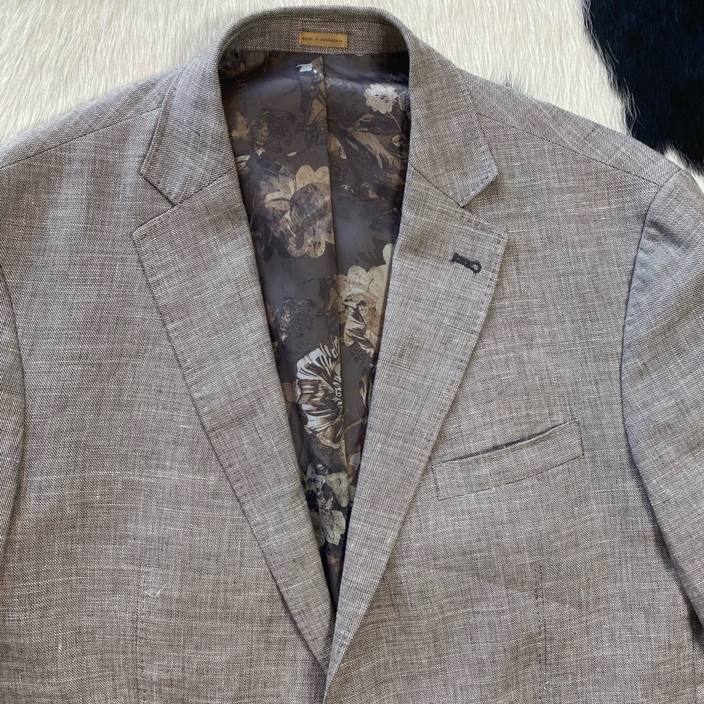 Joseph Abboud Nova Fides Sport Coat linen blend - Picture 9 of 16